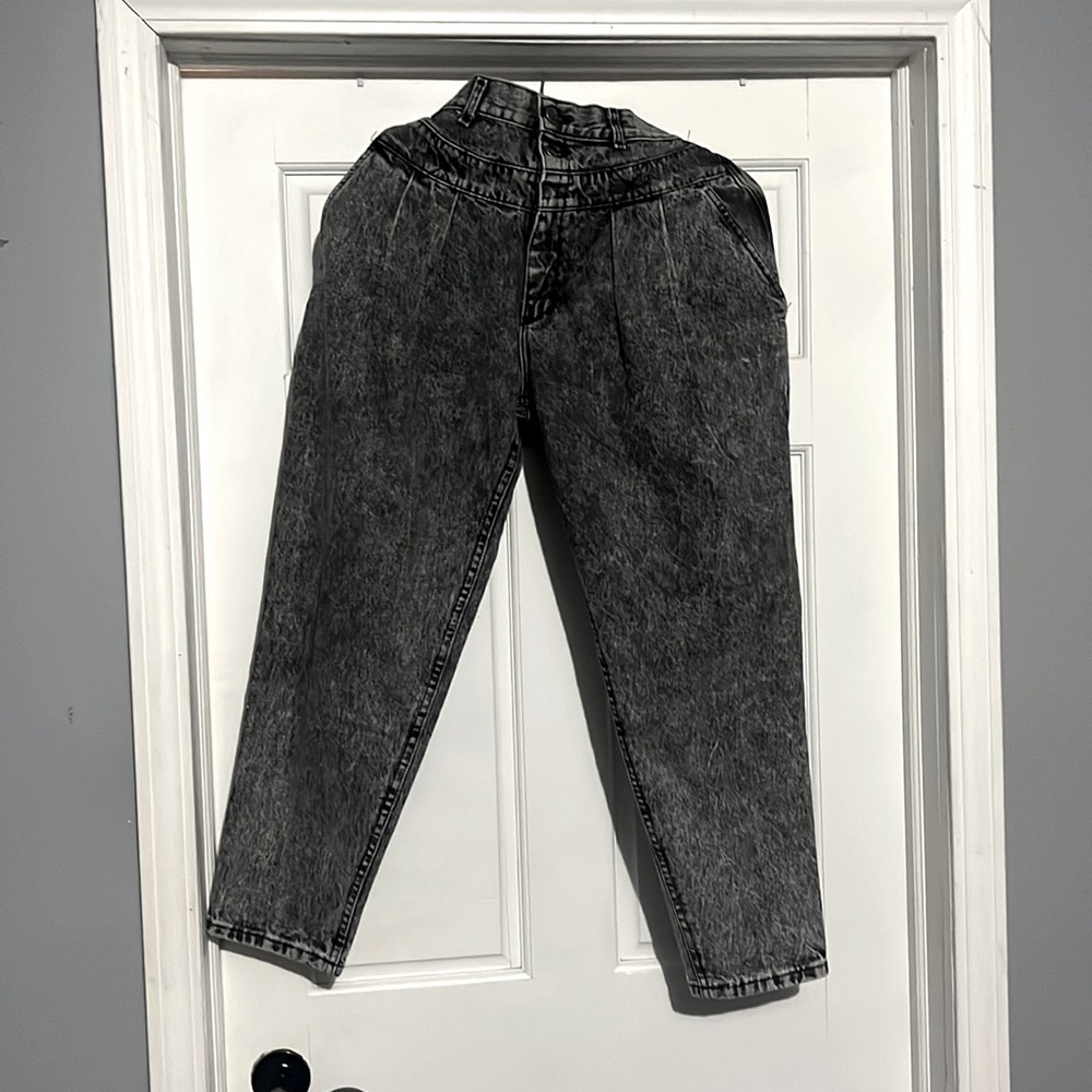 Vintage Lee Made in USA “Mom” High waisted Jean button fly